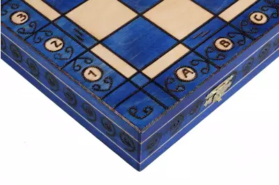 SZACHY AMBASADOR New Line kolor niebieski (54cm)